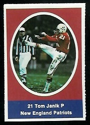 1972 Sunoco Stamps      384     Tom Janik